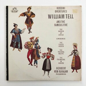 LP/ カラヤン、フィルハーモニア管 / ロッシーニ：序曲集 「ウィリアム・テル」 / US盤 ANGEL S-35890 30606