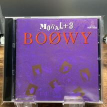 ☆中古CD☆ MORAL+3 / BOOWY_画像1
