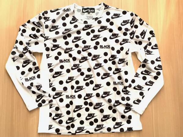 BLACK COMME des GARCONS x NIKE ロンTEE