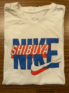 NIKE ナイキ渋谷限定 半袖白Tシャツ3XL