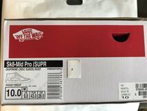 新品 未使用 国内正規品 ◆ Supreme/Vans Sk8-Mid Red／赤 28cm ◆ 18ss Week18 Supreme 代官山店舗購入商品_画像4