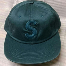 新品 未使用 正規品 ◆ 17AW Supreme Tonal S Logo 6 Panel Cap Slate/スレートグレー タグ付 フランス マレ店舗購入 ◆_画像7