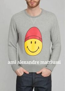 【激レア限定　定価4.6万】AMI PARIS × SMILEY スウェット