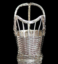 クリストフル (Christofle) 美品 レア ワインボトルバスケット シルバーコーティング 大型 純銀P シャンパン ヴィンテージ ピュイフォルカ_画像6