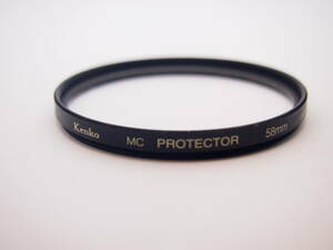 Kenko ケンコー MC PROTECTOR　58mm MCプロテクター LMN036