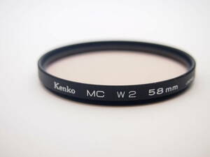 Kenko ケンコー MC W2 58mm 曇天用 LMN039