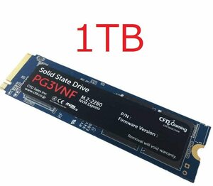 CFD SSD 1TB (読取り最大 5,000MB/秒) PS5対応 M.2 2280 (NVMe) 接続 PCIe Gen4x4 CSSD-M2B1TPG3VNF 2023/1~5年保証付