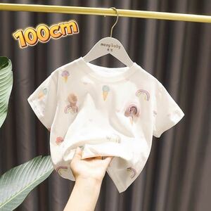  child clothes pretty embroidery Kids short sleeves T-shirt girl baby tops cotton 100% summer clothing 100cm exhibit 