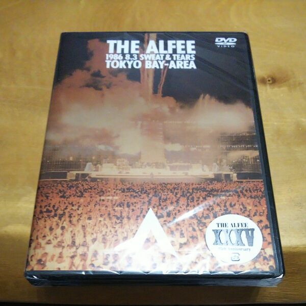 新品未使用未開封THE ALFEE1986.8.3 SWEAT&TEARS TOKYO BAY-AREA ALFEE