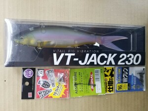 ◆◇DRT×フィッシュアロー　VT-JACK230　+α（計4点）未使用品【釣Y2481 - 286併】◇◆