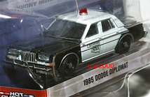 Greenlight 1/64 1985 Dodge Diplomat ダッジ ディプロマット ハイウェイ パトロール Oklahoma Highway Patrol ポリスカー グリーンライト_画像3