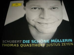クヴァストホフ シューベルト 歌曲集 美しい水車小屋の娘 D.795 全曲 ツァイエン ピアノ 紙 未使用美品 Quasthoff Schubert Songs