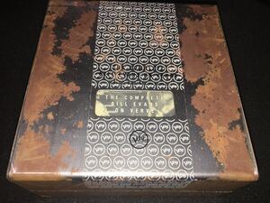新品 18CD コンプリート ビル・エヴァンス オン ヴァーヴ リマスター ボックス 初回 廃盤 メタル サビ加工 Complete Bill Evans Verve BOX