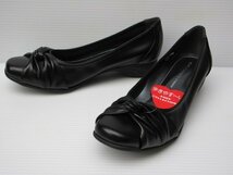 セール SALL 21.5 ANNA COLLECTIN AC527 アンナコレクション 婦人 靴 レディース 葬式 冠婚葬祭 フォーマル シューズ ローヒール パンプス_画像1