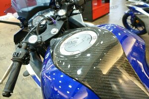 バイク用品 MOS製 YAMAHA ヤマハ YZF-R25 R-3 タンクカバー 綾織りカーボン【送料800円】