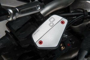 【国内在庫】LighTech ライテック フロントブレーキ用 フルードタンクキャップ シルバー 銀色 HONDA CB1000R '18-22 ホンダ SC80 ★