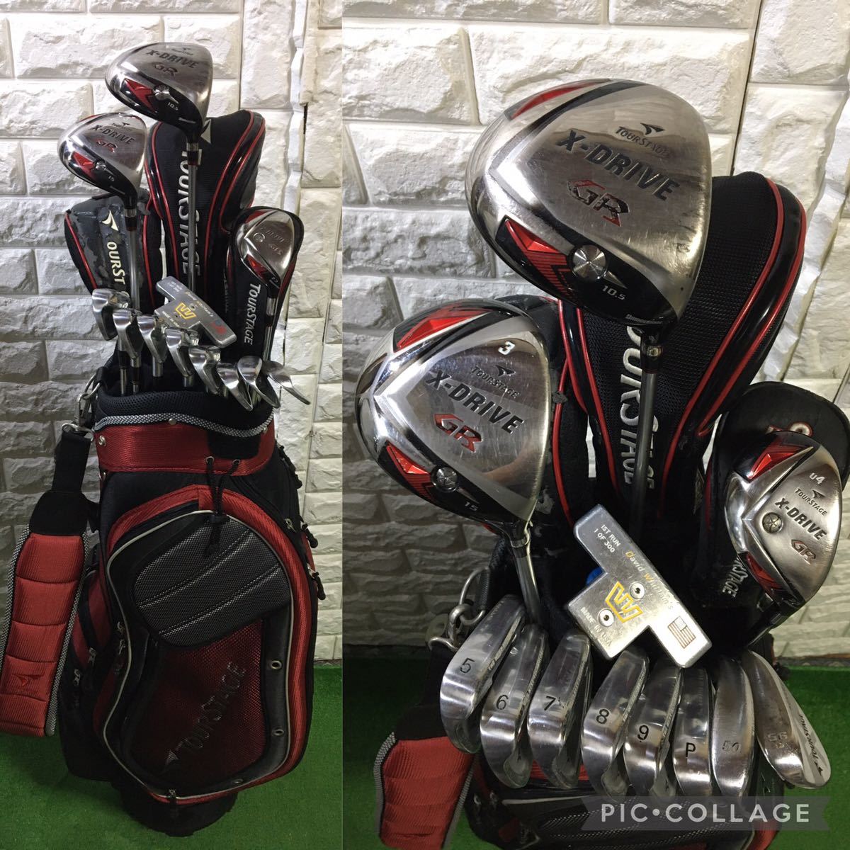ヤフオク! -「ツアーステージ gr」(セット) (男性右きき用)の落札相場