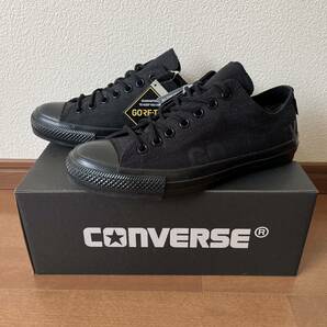 コンバース オールスター ゴアテックス 27cm CONVERSE ALL STAR 100 GORE-TEX SIDELOGO MN OX トリプルブラック　31303621 レインシューズ