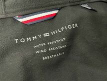 TOMMY トミーヒルフィガー メンズ ソフトシェルジャケット M ブラック 黒 フード付き ジャンパー_画像6