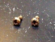 ☆Gibson RodCover Screws 1950s☆GOLD☆ロッドカバーのスクリュー1950年代☆☆2個セット☆中古貴重品 grscg_c_画像4