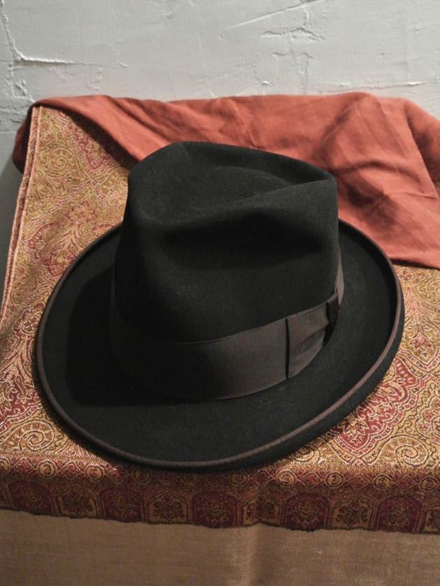 Vintage STETSON The Sovereign 50s 7 1/4 58cm ヴィンテージ