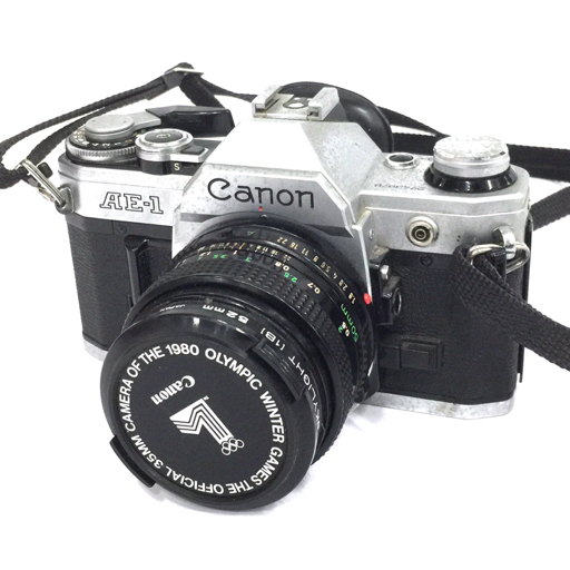 1円 CANON AE-1 FD 50mm 1:1.8 一眼レフ フィルムカメラ レンズ 