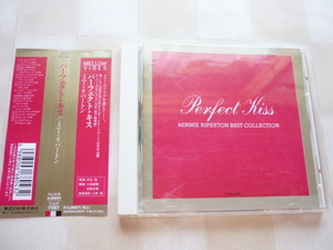 CD ミニー・リパートン　パーフェクト・キス　Perfect Kiss MINNIE RIPERTON BEST COLLECTION （国内正規盤）帯付　★難あり★