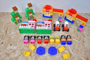 レゴ　LEGO デュプロ　10531 ミッキー&フレンズ　ミッキーマウス　ミニーマウス　ドナルドダッグ　など　まとめて　２セット