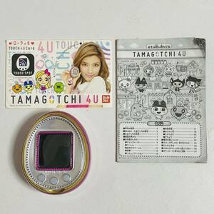 【現状品】BANDAI バンダイ TAMAGOTCHI 4U たまごっち4U ピンク ジャンク