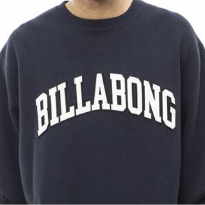 新品タグ付き BILLABONG ビラボン トレーナー ネイビー Lの画像8