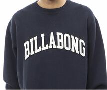 新品タグ付き BILLABONG ビラボン トレーナー ネイビー XL_画像8