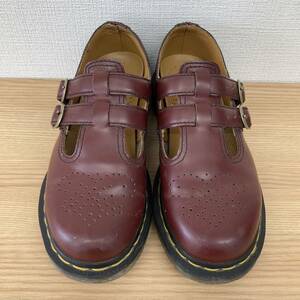 Dr.martens　ドクターマーチン　ストラップ　シューズ　サンダル　レッド　バーガンディ　UK5　約24cm