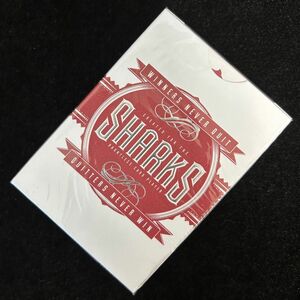 SHARKS playing cards 1デック　トランプ　レアデック