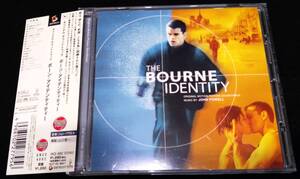 bo-n* I tenti tea soundtrack CD* domestic record * obi John *pa well Bourne Identity John Powell mat *teimon