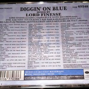 Lord Finesse/ Diggin' On Blue★ロードフィネスD.I.T.C.Donald Byrd Ronnie Laws Foster Bobbi Humphrey Hutcherson Lou Donaldson 盤キズの画像3