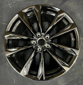 レクサス純正ホイール IS Fスポーツ専用色　19×9.5+60 中古　1本　PCD114.3 5穴　42611-53690 スパッタリング　予備に