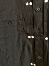 ●値下げ中●ViSE REDTAiL バイス レッドテイル CROSS Cotton 長袖シャツ ブラック 黒 新品 XL●ハーレーダビッドソンウエストライド好_画像3