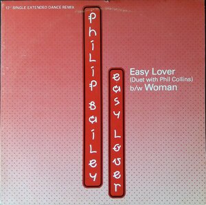 27947★美盤【日本盤】 Philip Bailey/Phil Collins/Easy Lover