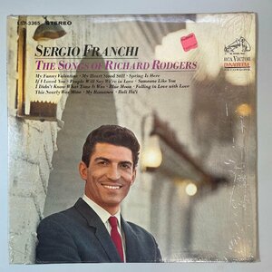 28335★美盤【US盤】 Sergio Franchi/The Songs Of Richard Rodgers ※シュリンク