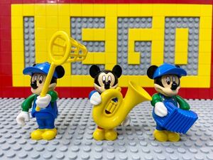 ☆ミッキー☆ レゴ　ミニフィグ　ミッキーマウス　3種類セット　( LEGO 人形 ディズニー