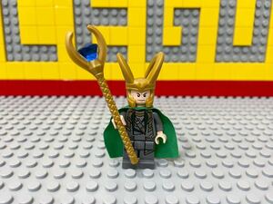 ☆マーベル☆ レゴ　ミニフィグ　ロキ　正規品　ヴィラン　( LEGO 人形 アベンジャーズ スーパーヒーローズ　B20629