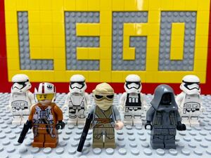 * Звездные войны * Lego Mini fi серый якорь. если . человек Stormtrooper ( LEGO кукла .. First заказ 