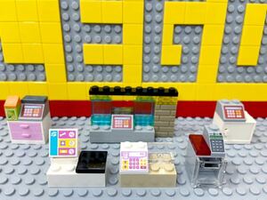 ☆レジ☆ レゴ　ミニフィグ用小物　お店のレジ　( LEGO シティ フレンズ