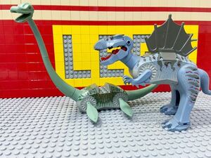 ☆恐竜☆ レゴ　動物ミニフィグ　ティラノサウルス　首長竜　プレシオサウルス　( LEGO 人形 ダイナソー