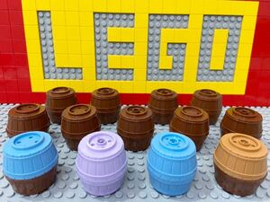 ☆大樽☆ レゴ　小物　大量　大きなタル　樽　酒樽　木箱　( LEGO ウエスタン ローンレンジャー