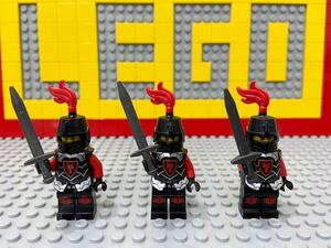 ☆キャッスル☆ レゴ　ミニフィグ　兵士　騎士　ドラゴンナイト　( LEGO 人形 鎧兜 甲冑 お城シリーズ 敵 B12324