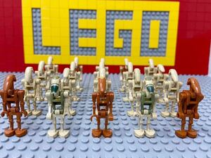 ☆スターウォーズ☆ レゴ　ミニフィグ　大量20体　バトルドロイド　ジオノーシス　キャプテン　( LEGO 人形 ロボット　B41711
