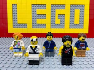 ☆ニンジャゴー☆ レゴ　ミニフィグ　住民　寿司職人　エドナ　など　( LEGO 人形 B32028