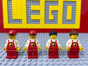 ☆オーバーオール☆ レゴ　ミニフィグ　エンジニア　つなぎ姿　作業着　( LEGO 人形　B51512