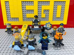 ☆ニンジャゴー☆ レゴ　ミニフィグ　シャークアーミー　メカ　兵士　( LEGO 人形 軍団 敵　B32729